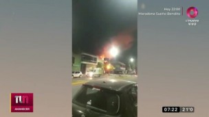 Incendio en La Plata 