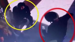 Dueño de supermercado chino fue baleado y amenazado en la puerta de su comercio