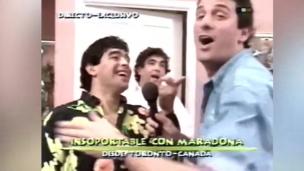Espectáculos, Diego Maradona, José María Listorti,