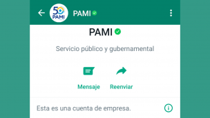 Pami habilitó un WhatsApp para efectuar consultas de manera fácil y segura