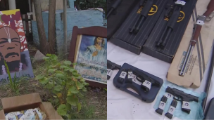 Allanamientos en un templo Abba-Krishna: Secuestraron armas, municiones e investigan abusos sexuales