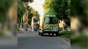 machetazos ambulancia la plata