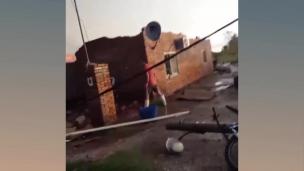 Sociedad, tornado, Santa Fe, evacuados,