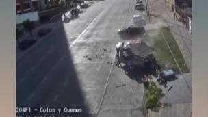 Policiales, Mar del Plata, choque, accidente de auto,