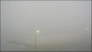 Imposible ver en Mar del Plata