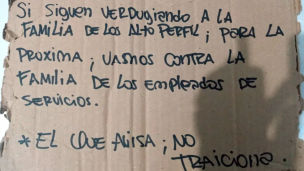 Sociedad, Los Monos, Rosario, amenazas,