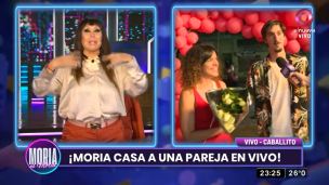 El Consultorio de Moria Especial San Valentín: Moria casó a una pareja en vivo
