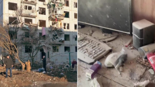 Conflicto Rusia - Ucrania: desoladoras imágenes de casas destrozadas tras los bombardeos