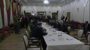 Negociación entre Rusia- Ucrania