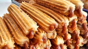 Merendamos los mejores churros de "La Feliz"