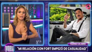 Marina Calabró habló sobre su relación con Ricardo Fort