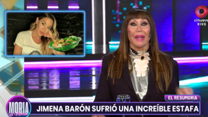 ResuMoria: Jimena Barón fue estafada 