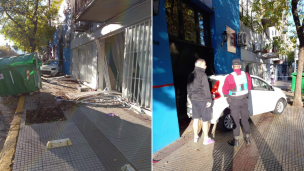San Telmo: manejó borracho, perdió el control y se estampó contra un bar