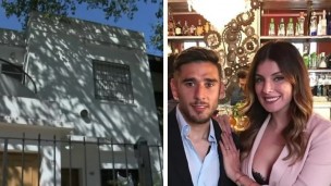 La casa del padrastro de Magalí Aravena