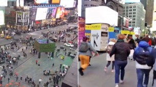 panico times square explosiones nueva york