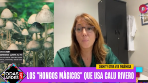 Los "hongos mágicos" que utiliza Calu Rivero