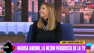 Marisa Andino, tras ganar el Martín Fierro: "Estaba segura que íbamos a ganar con Telenueve"