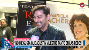 Hernán Piquín sobre la posibilidad de ser papá: "Prefiero ser cauto en eso"