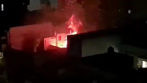 Incendio en Belgrano 