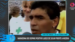 Una de Diego: el día que Maradona dio doping positivo, tras jugar frente a Nigeria
