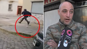 Habló el motoquero que persiguió a un ladrón y recuperó un celu robado: "Me dicen héroe por esto"
