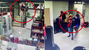 Video | Violento asalto a una fiambrería: se llevaron hasta el jamón crudo