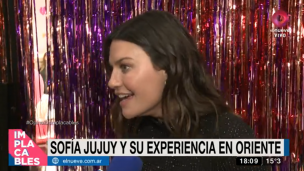 Sofía "Jujuy" Jiménez vivió una aventura sin precedentes: "Fui a Dubai por trabajo, tremendo todo"