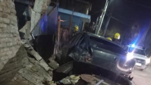 Sociedad, accidente, incidente, accidente de tránsito, auto, choque, Los Polvorines,
