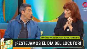 Festejamos el Día del Locutor con Jorge Formento y María Esther Sánchez