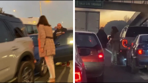 Le sacaron el registro al hombre que agredió a una mujer en el Acceso Oeste