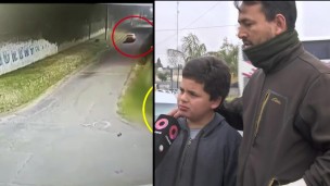 Niño y padre atropellados 