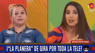 ¡Cinthia Fernández se dijo de todo con Mariana Alfonzo, la mujer beneficiaria de planes sociales!