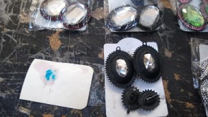 Traficaban droga dentro de aros
