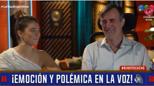 La hija de Esteban Bullrich se presentó en La Voz Argentina y logró la aceptaciónn de todo el jurado