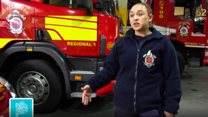 Oficios sin prejuicios: conocé la historia de Ayelén, una mujer bombera que se animó al desafío