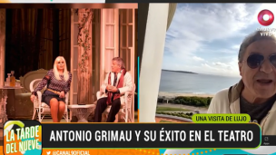 Antonio Grimau y la obra que protagoniza con Susana Giménez: "Está entusiasmadísima"