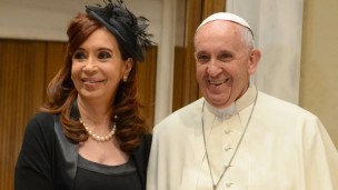 El Papa Francisco extendió un comunicado hacia Cristina Kirchner
