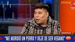 "Me mordió un perro y dejé de ser vegano": la insólita historia de Mariano De La Canal