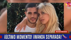 ¡Wanda Nara confirmó su separación de Mauro Icardi!: “Me resulta doloroso vivir esto”