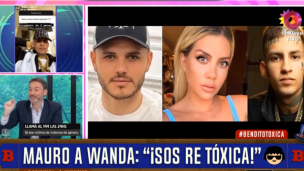 ¡Mauro Icardi filtró chats privados con Wanda Nara!: "Te la das de soltera pero sos re tóxica"