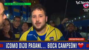 ¡Como dijo Horacio Pagani, Boca campeón!