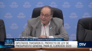Diputados continúa con el debate del Presupuesto 2023