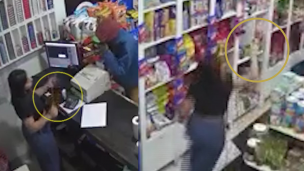 Se defendió con un cuchillo