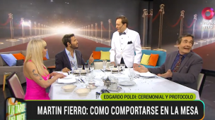 Martín Fierro de la radio: Cómo compartarse en la mesa durante la ceremonia