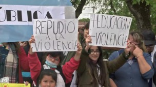 Indignación: brutal golpiza de una mamá a una maestra