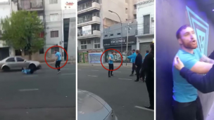 violenta pelea policia boliche palermo