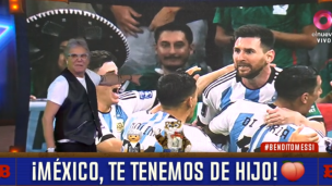 ¡Se quieren matar!: Argentina le ganó 2-0 a México en el Mundial de Qatar 2022