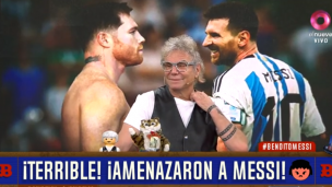 ¡Canelo Álvarez lo amenazó a Lionel Messi por un supuesto gesto con la camiseta de México!