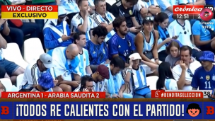 ¡Todos calientes por la derrota de Argentina vs. Arabia Saudita!
