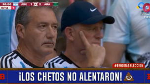 ¡¡Los chetos no alentaron a la Selección argentina en Qatar!!
